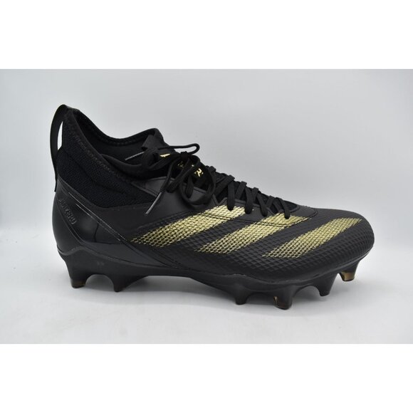 Adidas Mens Size 11 Adizero Impact Core Black Football Cleats Shoes main image 11